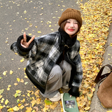 韩版短款毛绒拼接皮毛一体外套女2025年冬季新款加厚显瘦棉衣棉服，女装毛呢外套，2C022