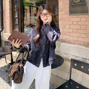 秋装新款现货 女士精品牛仔短外套 2C271-9550-P135K188图片