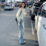 白色皮衣外套女2025新款春季高级修身短款小个子机车显瘦夹克，女装短外套，2C093