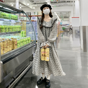 新品 现货 秋季重工面料海军领连衣裙 2C032 852 P125 K178图片