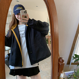 【现货】撞色休闲冲锋衣外套2C301-1307-P155-K238，女装短外套，2C301