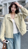 【现货，新款】26春短款皮衣外套2C215-P155-K248，女装皮衣，2C215