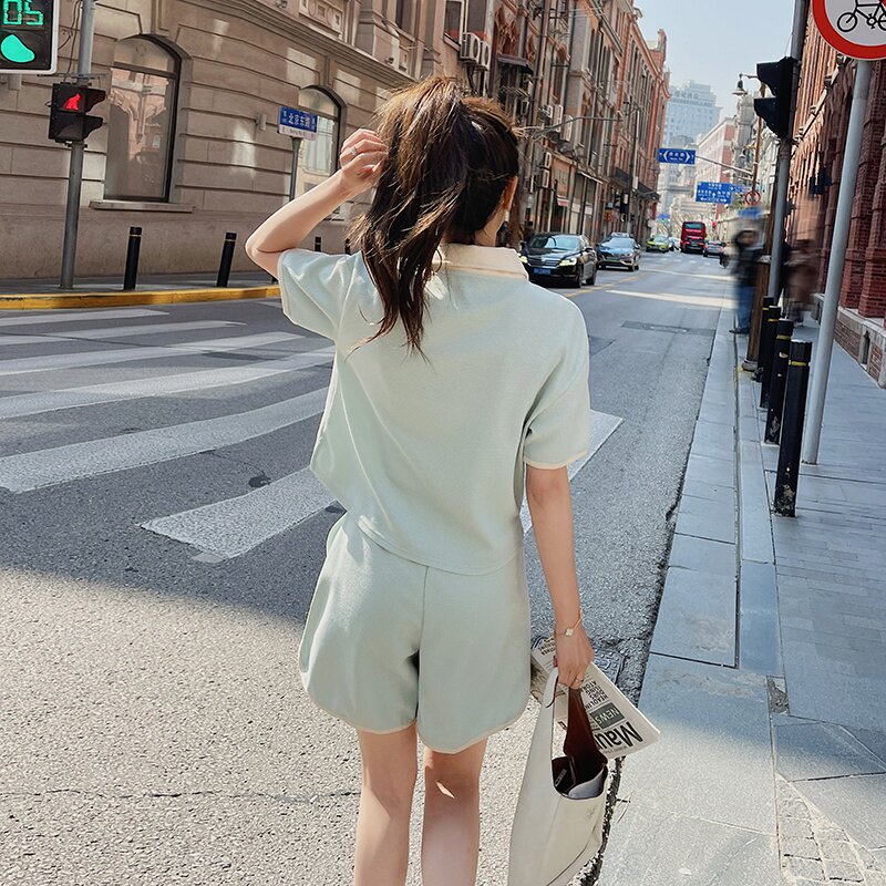 【现货+买家秀】休闲减龄运动风撞色套装088-2375p125控178,女装套装/套裙,2C088