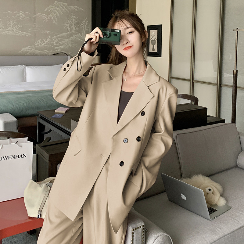 2025秋装新款时尚西装外套两件套002-2389P188控318,女装套装/套裙,2C292