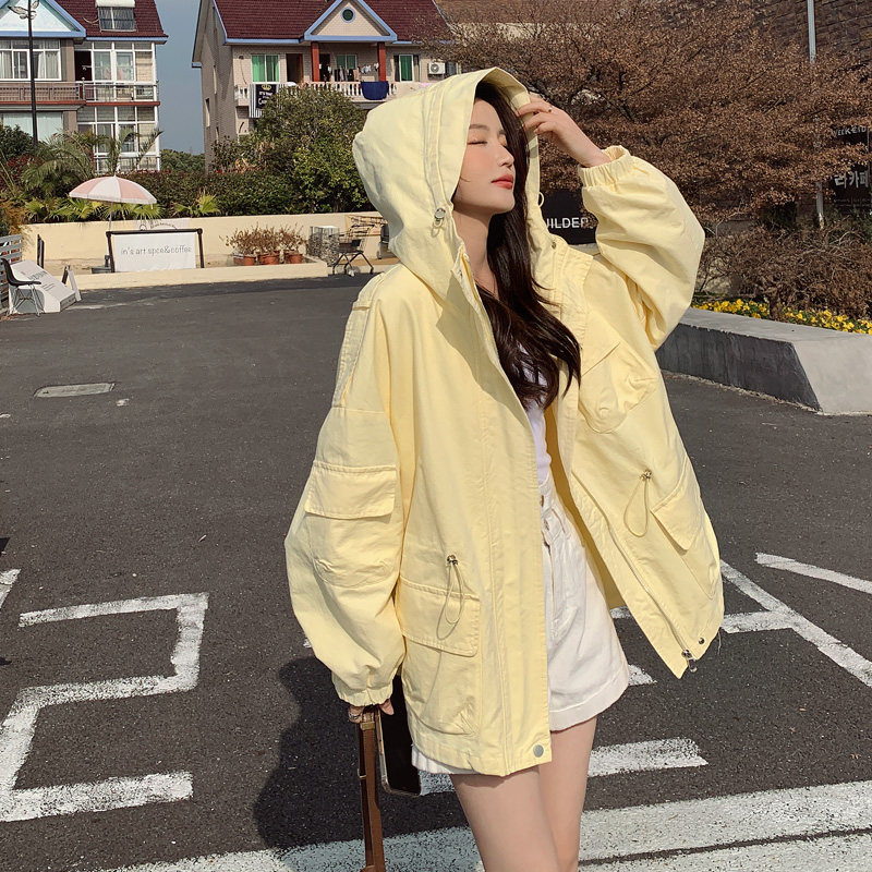 档口现货2025春装新款休闲风衣女中长款8806-p140-k198图片