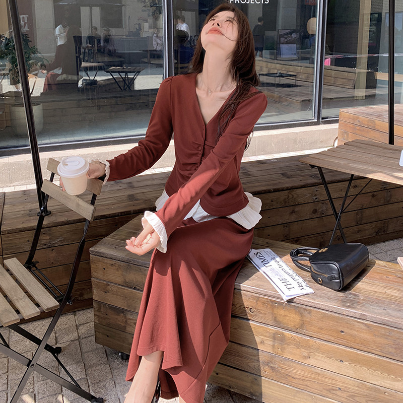 2025秋季现货主推淑女风套装2C087-2509-P150-K208图片
