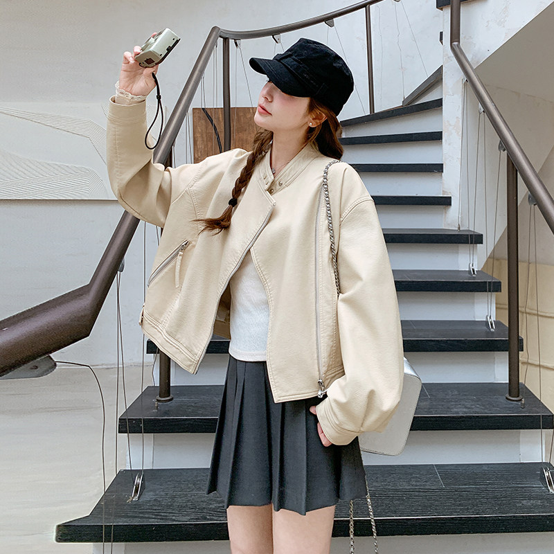 【现货】高品质机车皮皮衣夹克2C059-2511P155K208,女装皮衣,2C059