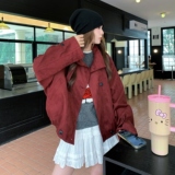【现货】爆版麂皮绒短款外套D69P155K238，女装短外套，2D008