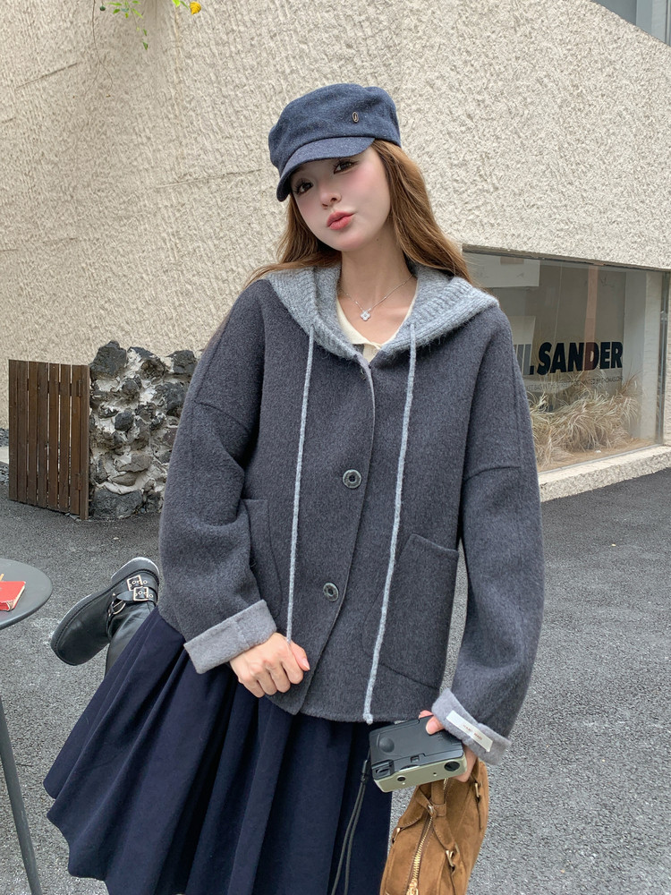 竞品毛呢外套,女装毛呢外套,2B114