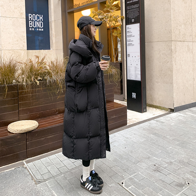 有货热销羽绒棉休闲加厚超保暖棉服欧版气质长款棉衣外套P195K278,女装棉衣/棉服,2C311