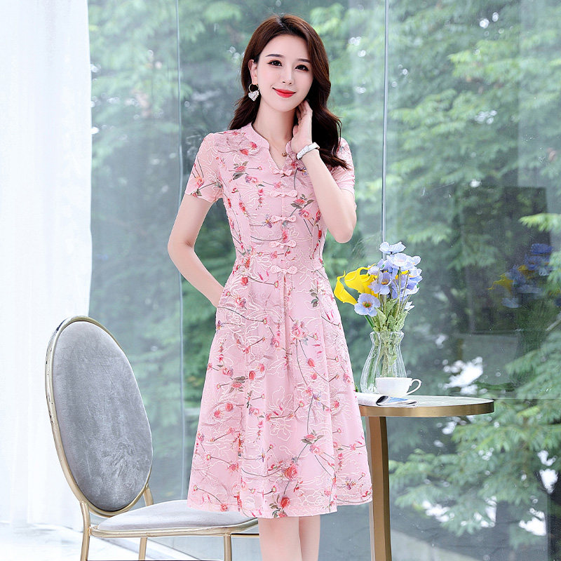 女装女士精品连衣裙2025年夏季,女装连衣裙,锦绣伊人