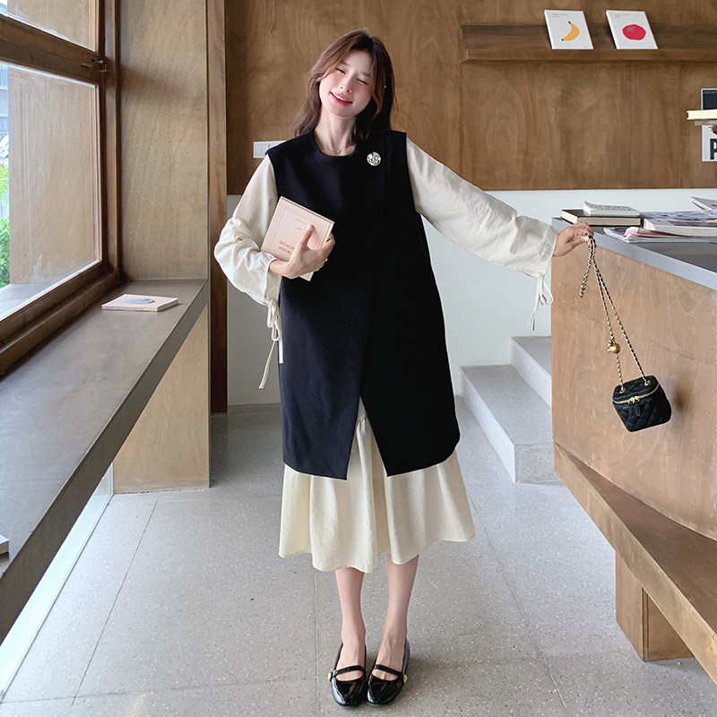 时尚套装学院风法式风长袖慵懒风法式洋气欧若假日风春秋显瘦气质,女装套装/套裙,2C115