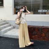现货夏款新中式休闲套装2C122-F156-P165-K248，女装套装/套裙，2C122
