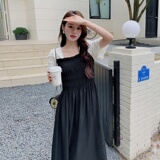 新款现货2025夏季时尚拼接连衣裙2C098-8892P120K178，女装连衣裙，2C098