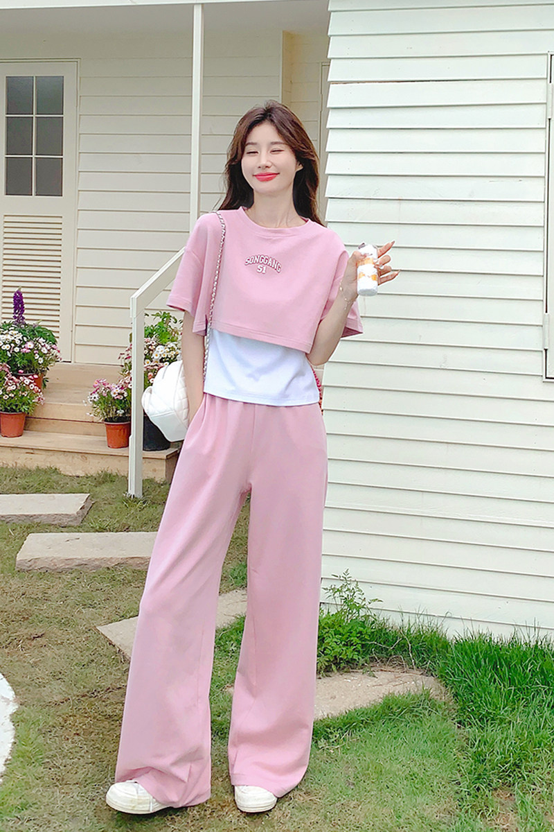 夏季休闲运动三件套套装2C052-T99-P125-K178,女装套装/套裙,2C052
