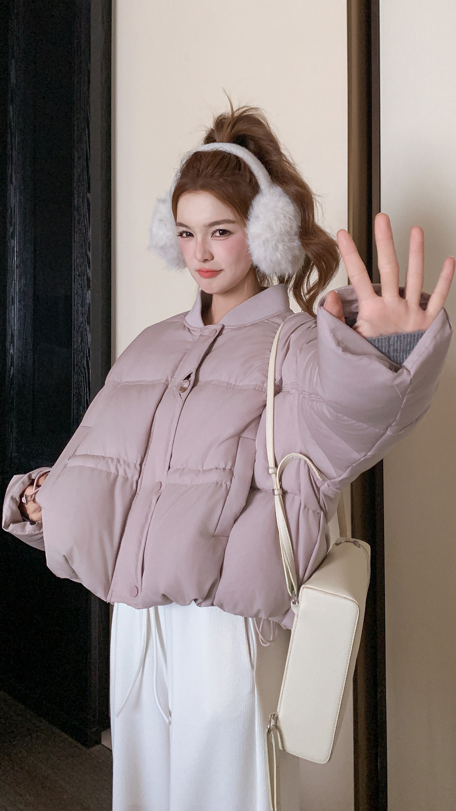 现货 新款90白鸭绒加厚羽绒服2D035-25116P255K378图片