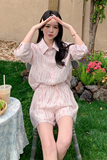 【夏款现货】休闲防晒衬衫套装088-6620p125k178，女装套装/套裙，2C088