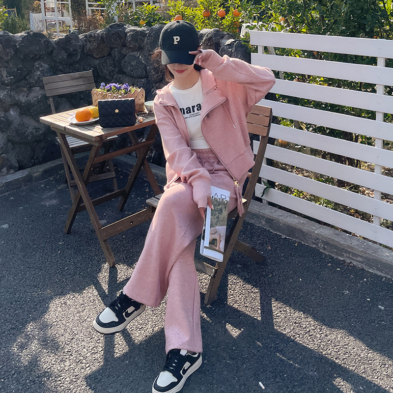 【现货】C037028-P145-K2282025春秋新款卫衣+裤子两件套装,女装套装/套裙,2C037