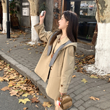 2025早春兔耳朵时尚减龄风衣2C291-F6811-P185-K269，女装风衣，2C291