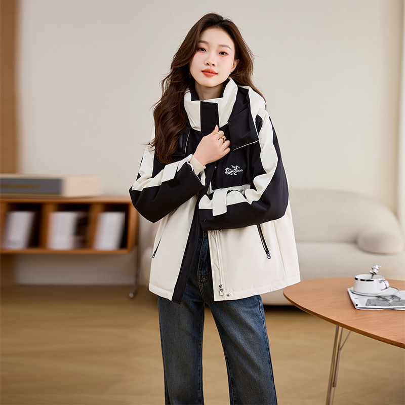2025年冬季羽绒派克服女时尚潮流款，女装派克服，梦依缘图片