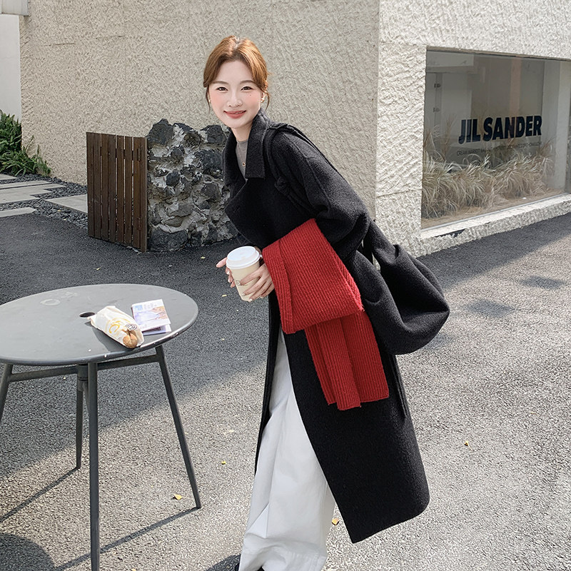 冬季新品现货高品质双面羊绒呢大衣2C300-2561-P465-K698,女装羊绒大衣,2C300