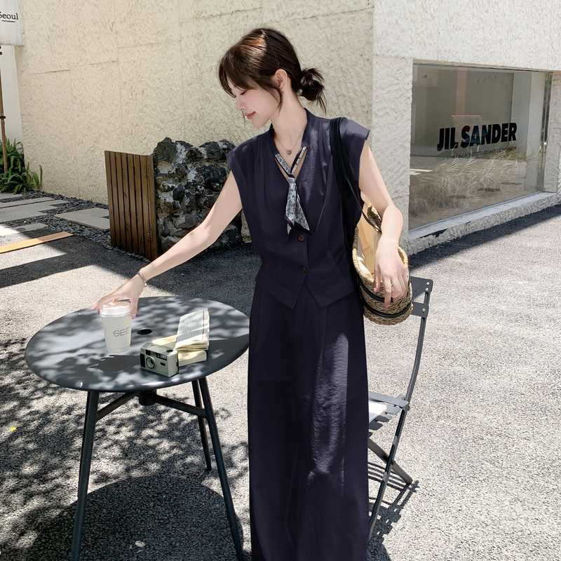 主推新款设计款丝巾装饰两件套C252-2620P155K238,女装套装/套裙,2C252