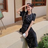 现货！时尚气质重工亮片套装裙两件套2308P120K178，女装套装/套裙，2C029