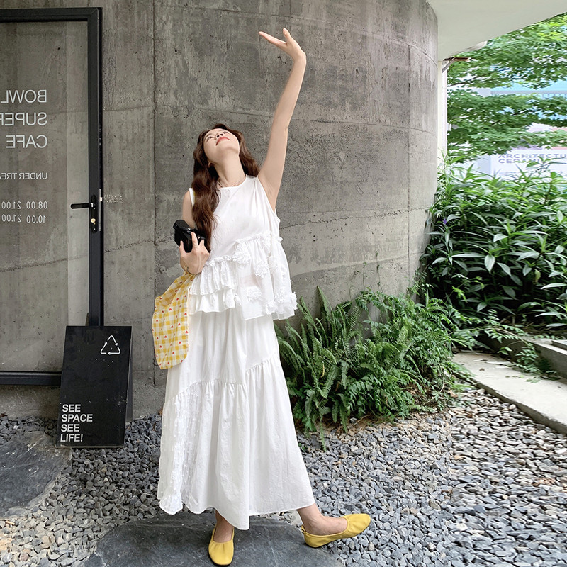 现货立体花朵拼接套装2C117-1775P165K238,女装套装/套裙,2C117