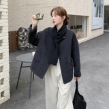 双面羊绒大衣女2026冬季新款小个子毛呢外套2C227/3319/P265K338，女装毛呢外套，2C227
