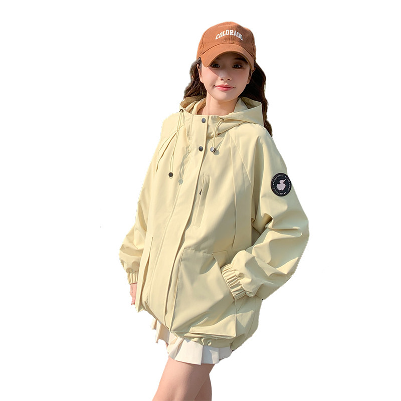 春秋季外套女款风衣2025新款爆小个子夹克登山服户外,女装风衣,2C218