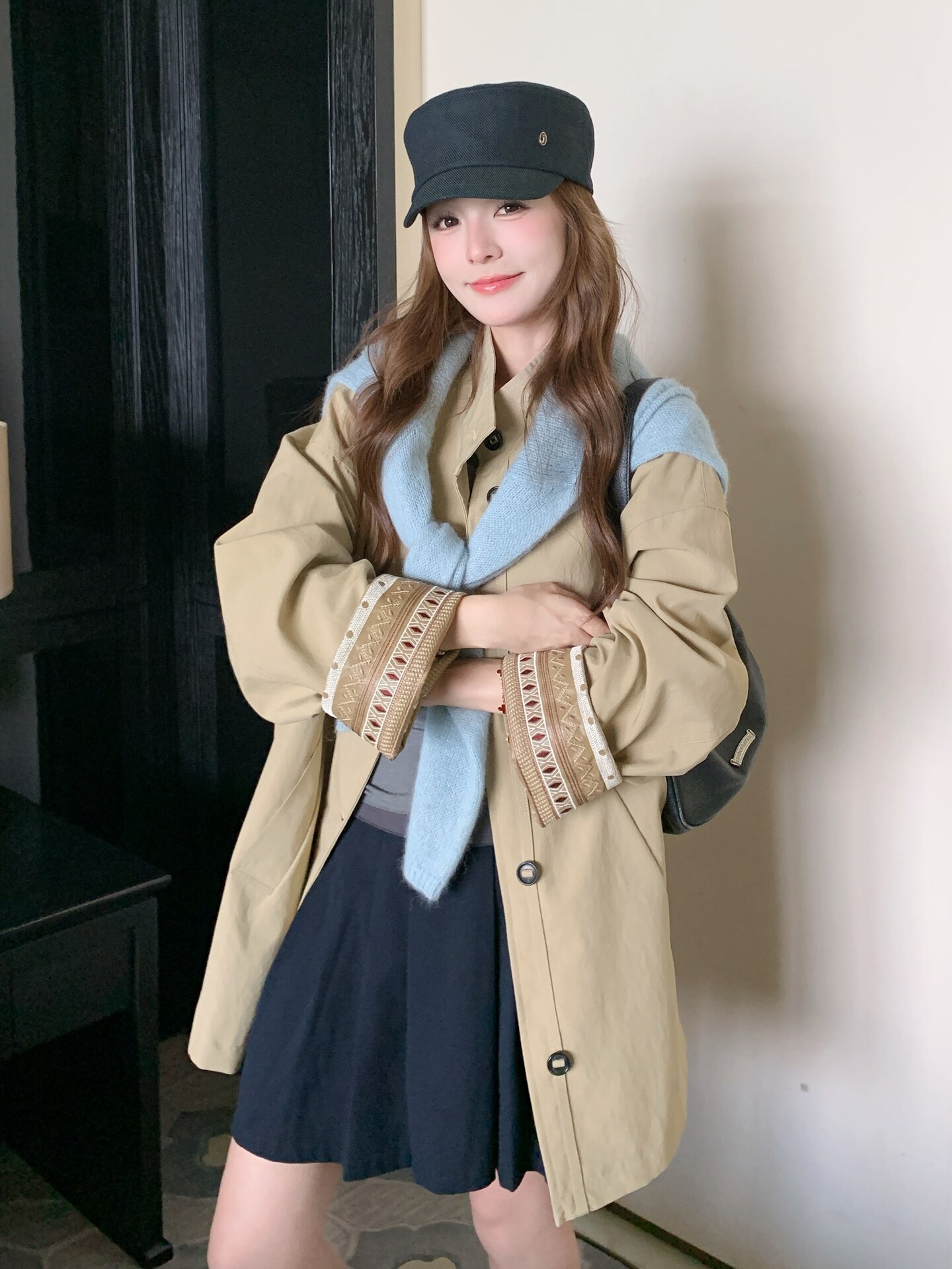 2025秋季新款风衣外套2C3238830-P175-248,女装风衣,2C323