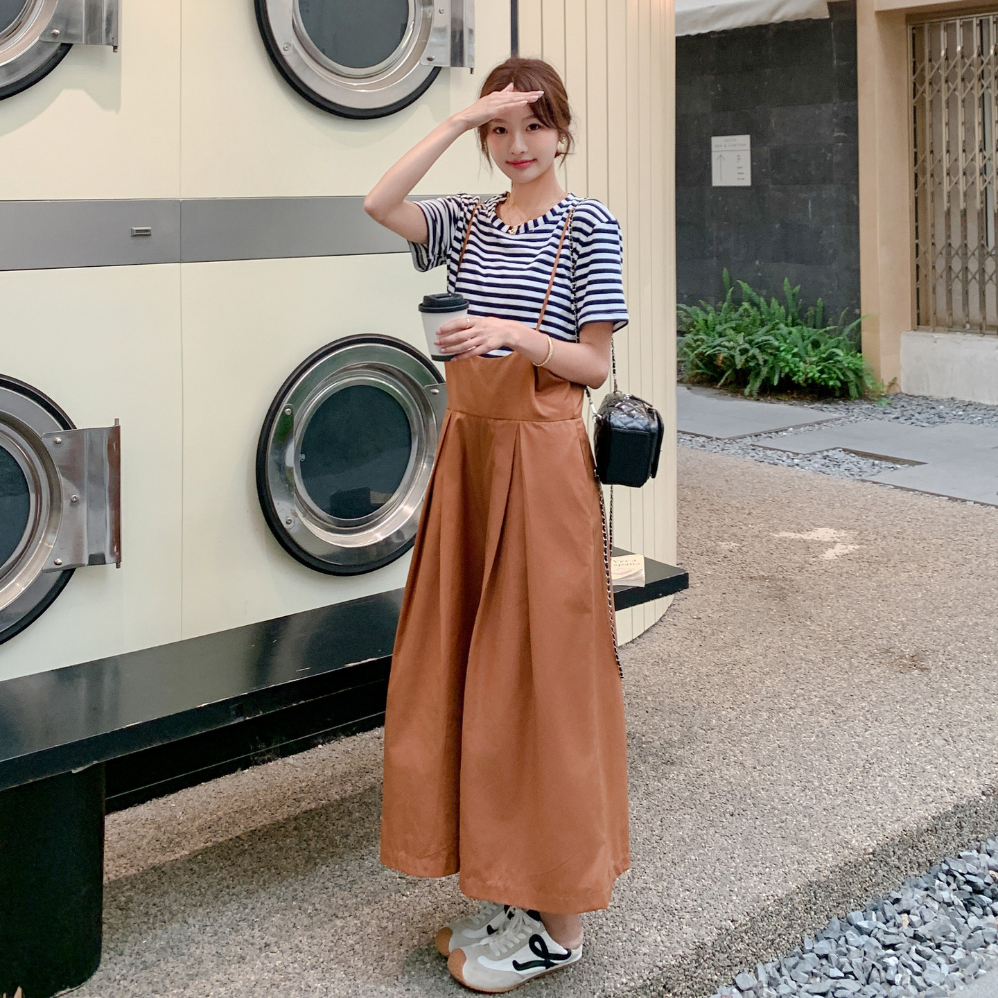 主推现货2025夏季新款时尚背带裤两件套套装2D036-8014-p145-k218,女装套装/套裙,2D036