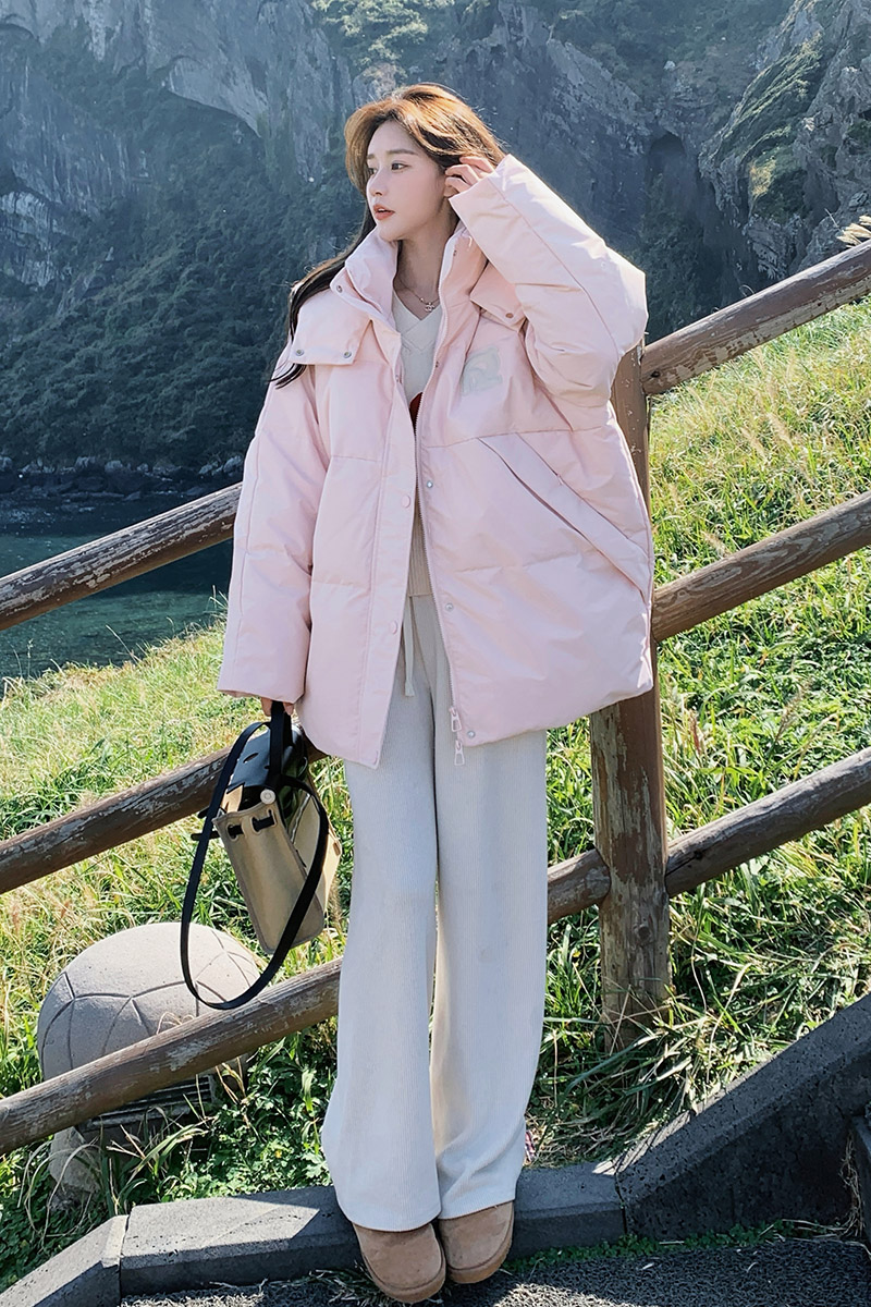 现货2026新款冬装宽松字母羽绒新标90绒2D009-Y12-P290控458,女装羽绒服,2D009