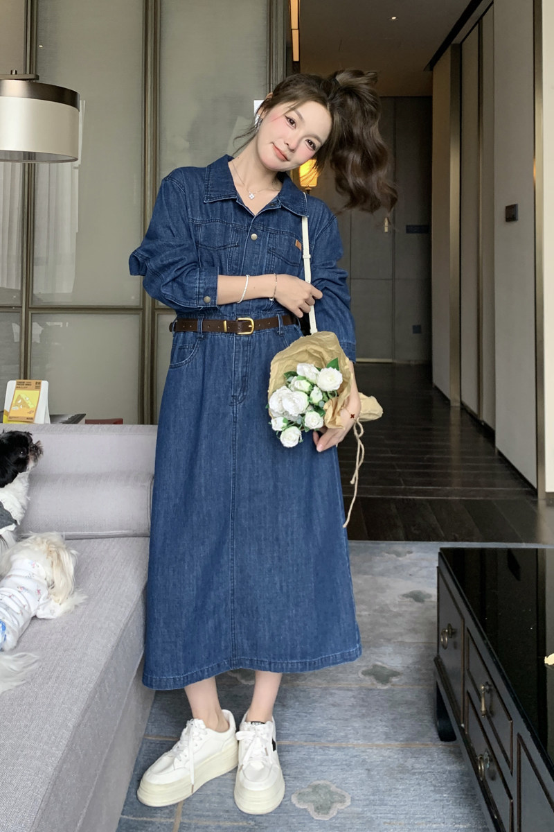 春装牛仔连衣裙2C092-5116-P125-K188,女装连衣裙,2C092