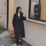 2025早春【现货】卡其藏青金扣泡泡袖风衣6626P155K218，女装风衣，2C137