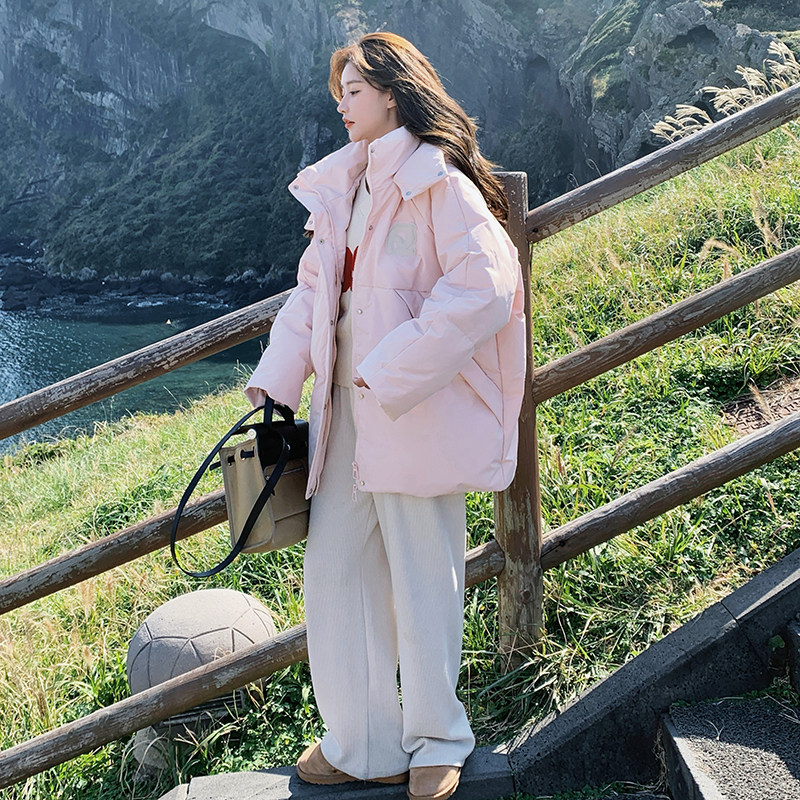 现货2026新款冬装宽松字母羽绒新标90绒2D009-Y12-P290控458,女装羽绒服,2D009