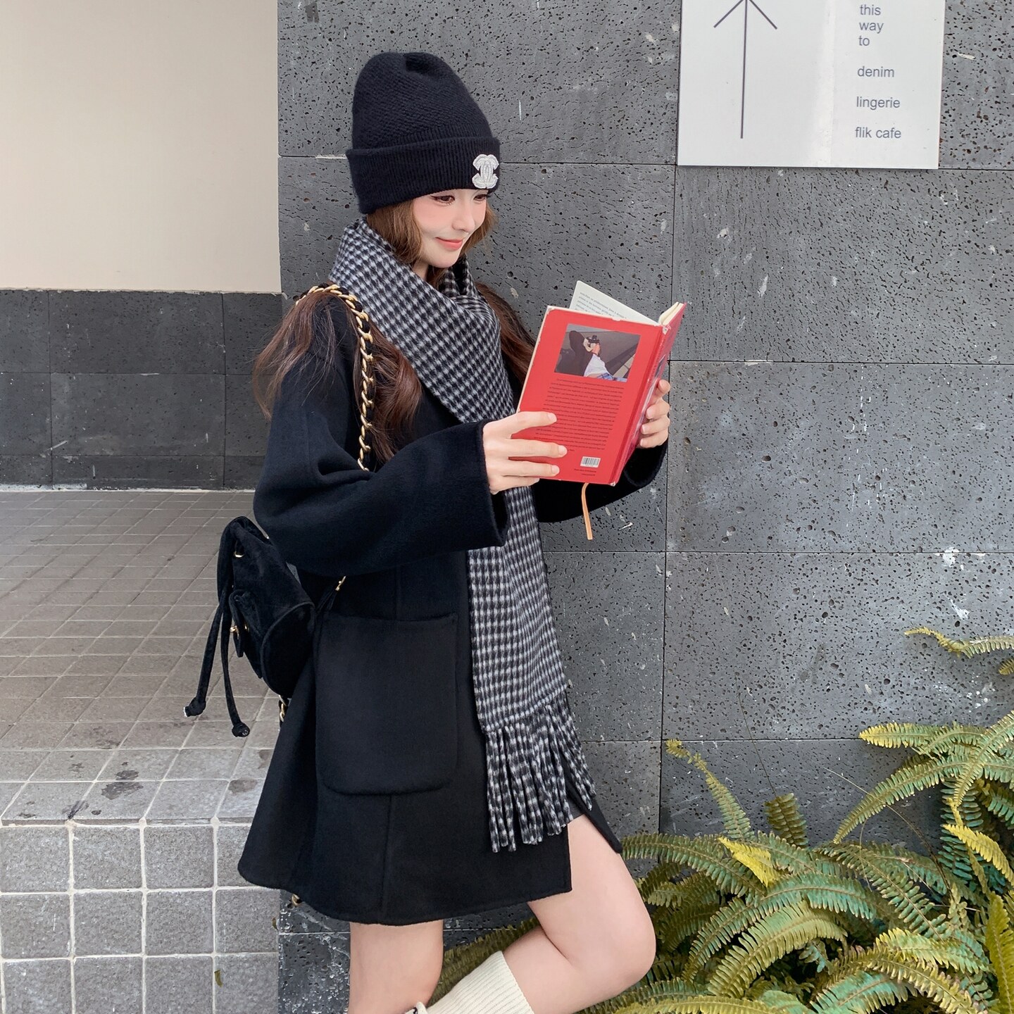 现货主推~冬季新款双面呢羊毛大衣外套领可拆2B237-6120-P250K348,女装毛呢外套,2B237