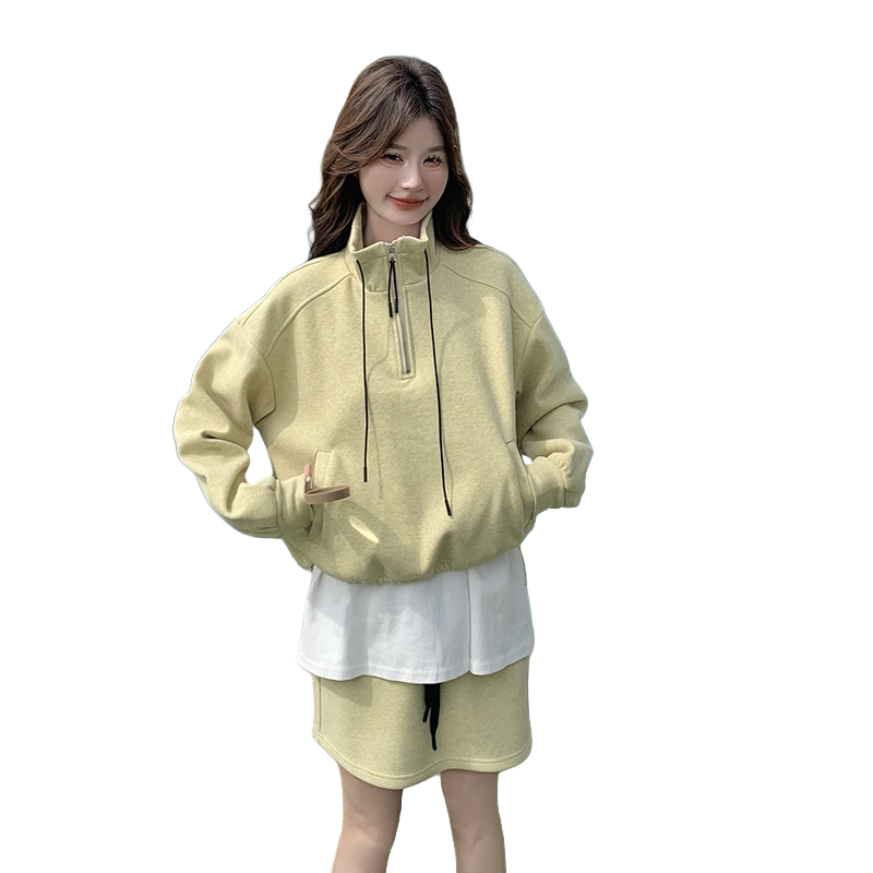 【现货】日光黄休闲显白套装088-7716P145K198,女装套装/套裙,2C088