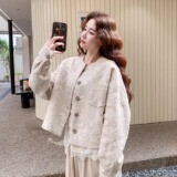 2026新款春装新中式小香风刺绣提花短外套2D009-2579P175K248，女装短外套，2D009
