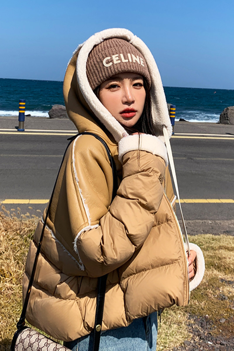 【】大量现货高充绒量90绒羽绒服2C133-932-P275-K398,女装羽绒服,2C133