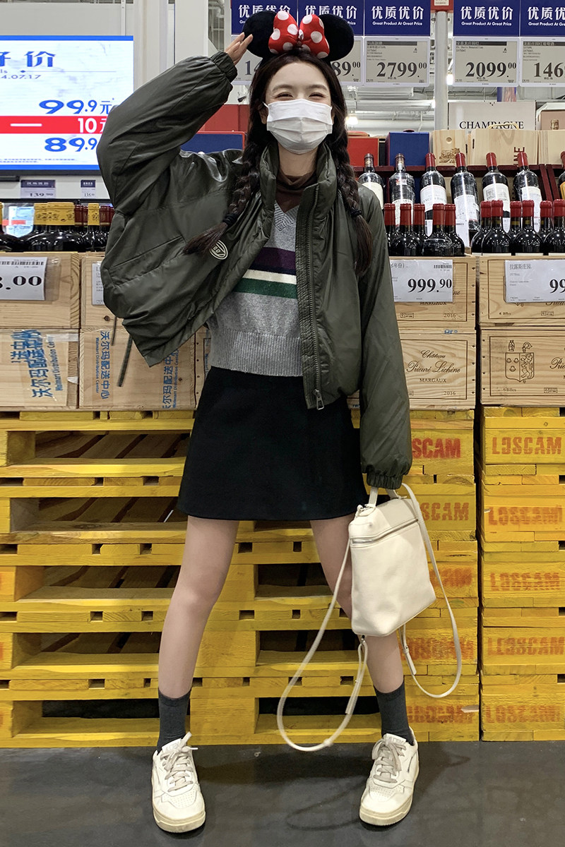 【预售】不挑人简约时尚保暖立领减龄羽绒服088-9931p195k298,女装羽绒服,2C088