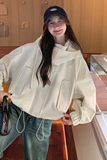 工装冲锋衣女款短外套秋季2026新款小个子休闲女士夹克上衣潮，女装短外套，2C166