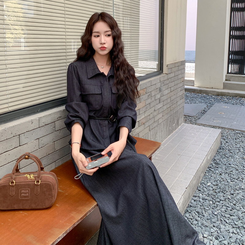 秋装新款时尚套装牛仔色两件套2C092-98662-P165-K238,女装套装/套裙,2C092