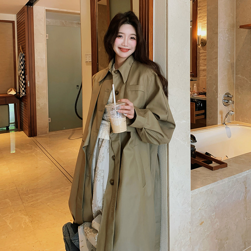【15天出货】24春新品披肩两件套韩版风衣2401-P195-K255图片
