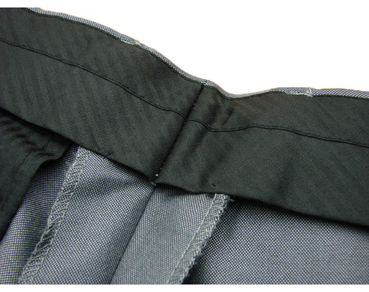 *Чжоу Дао* не требует глажения германия Док серебристо-серый молодежь бизнес платья лето официальная одежда слим небольшой ступня мужской брюки 