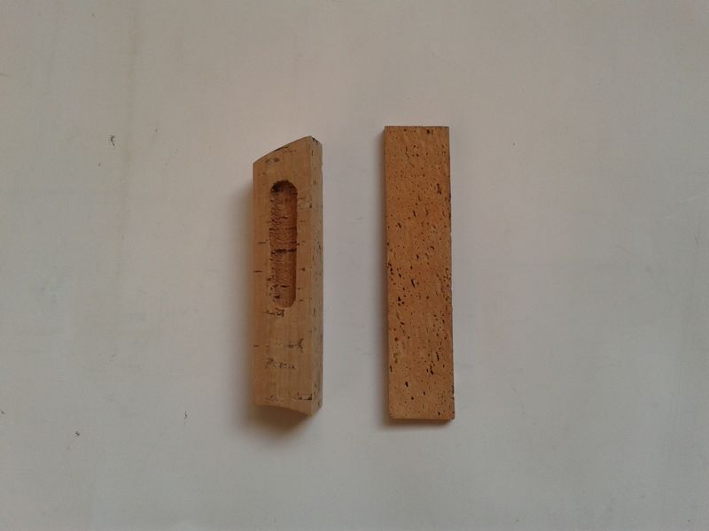 Galactic Day Straight Wood Block 7062 Cork Block Day Style Handle Cork Day Straight Base Plate Handle
