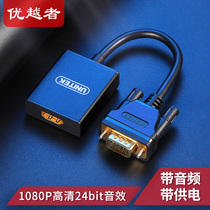 Superiors VGA to HDMI wire converter with audio high-definition video switching line adapter