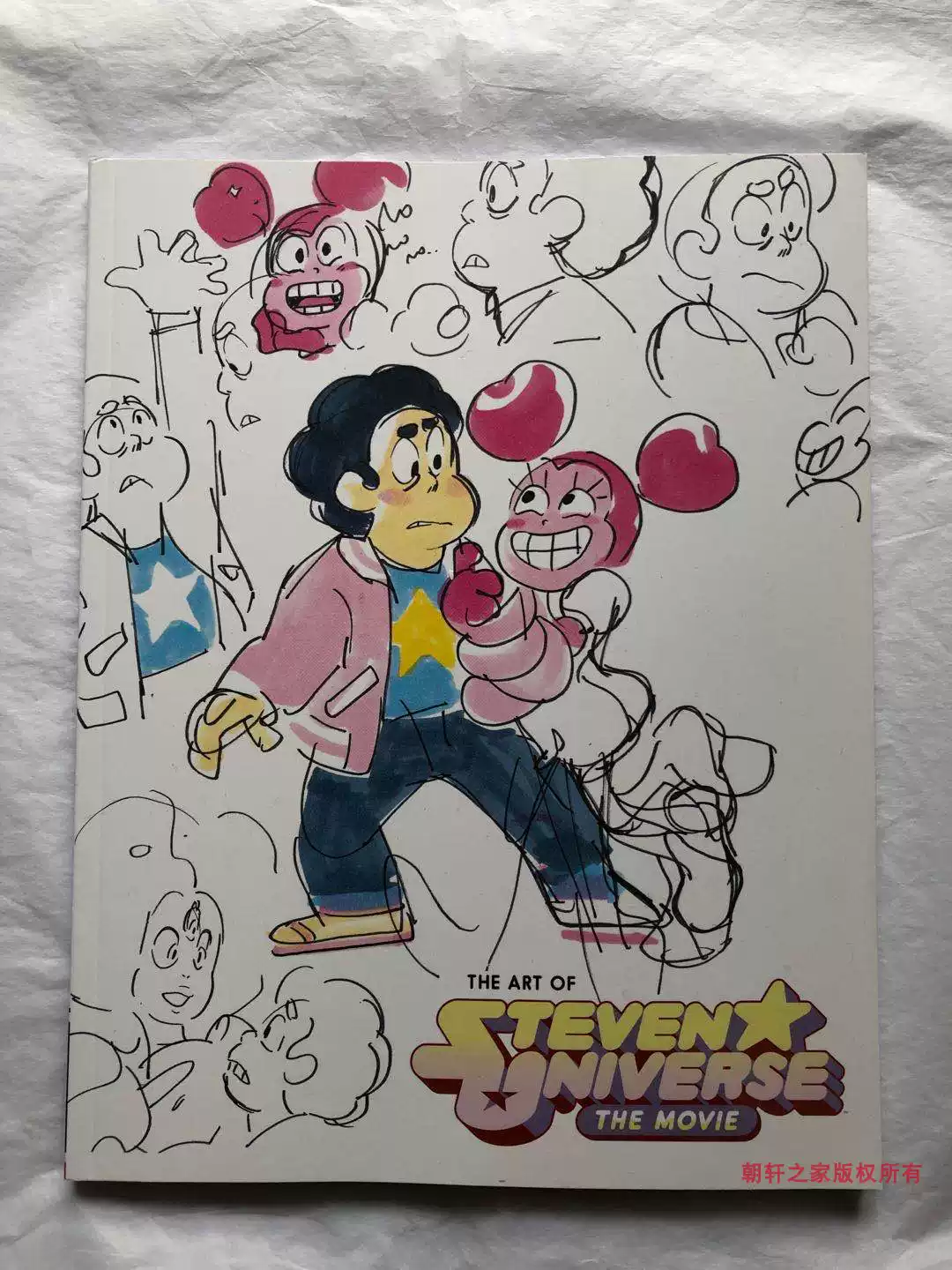 英文原版宇宙小子大电影设定集Art of Steven Universe Movie 进口漫画书, image size:1080x1440