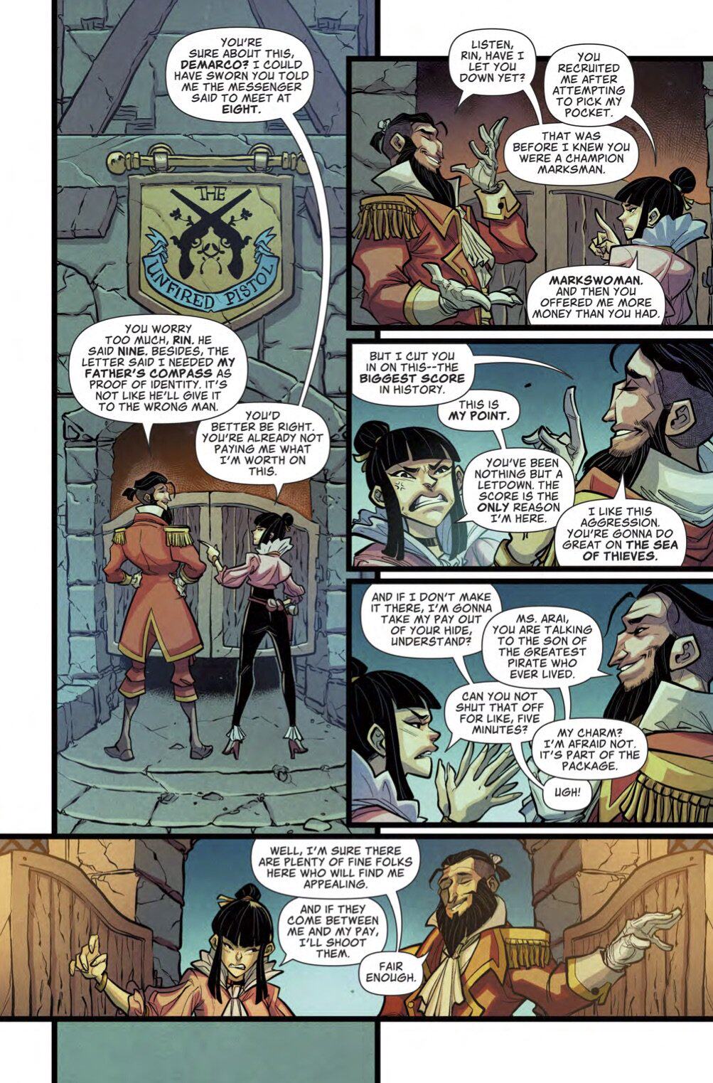 英文原版盜賊之海官方漫畫集sea Of Thieves Collection