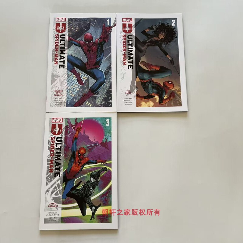 In-Stock Brand New Set Marvel Comics Ultimate Spider-Man V3 Collection 1-2-3 Included # 1-18 Ultimate Spider-Man by Jonathan Hickman